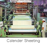 Calender Sheeting